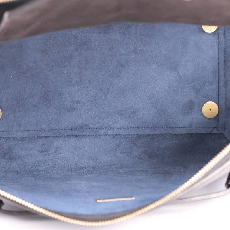 Black Celine Belt Bag Pebbled Leather Mini