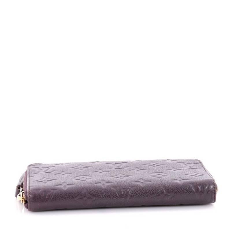 Women's or Men's Louis Vuitton Secret Wallet Monogram Empreinte Leather