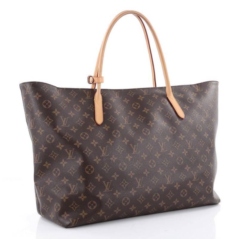 Louis Vuitton Raspail Tote Monogram Canvas GM In Good Condition In NY, NY