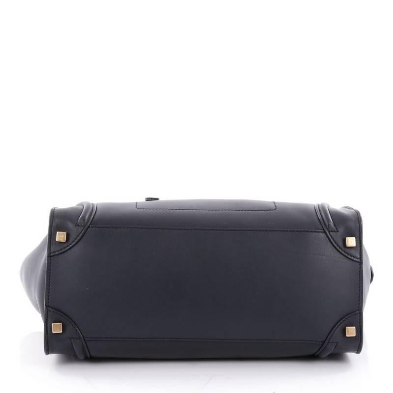 Women's Celine Shoulder Luggage Bag Leather