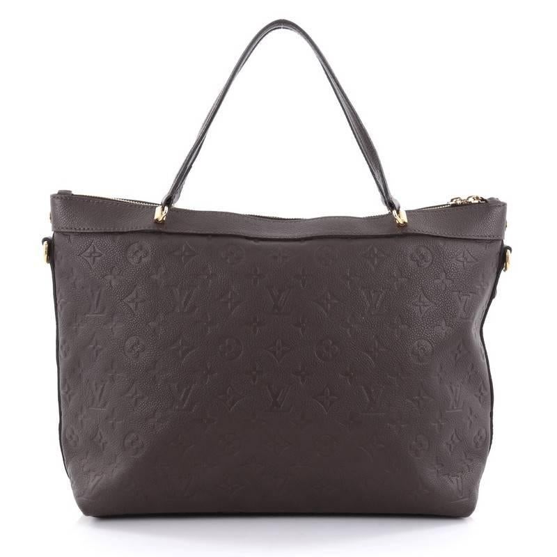 Louis Vuitton Bastille Bag Monogram Empreinte Leather MM In Good Condition In NY, NY