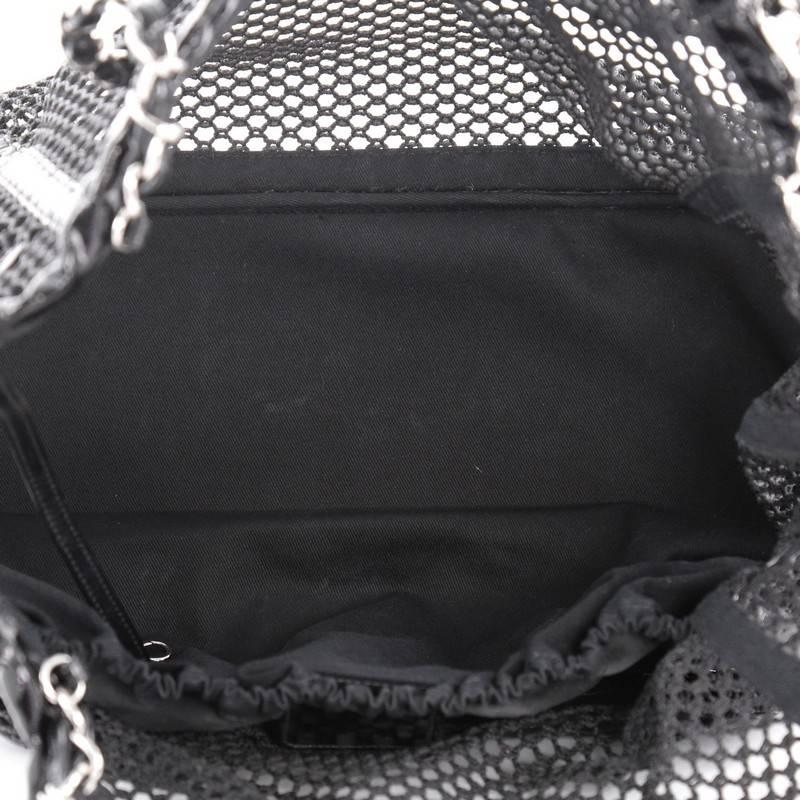 Chanel La Madrague Tote Mesh and Patent 2