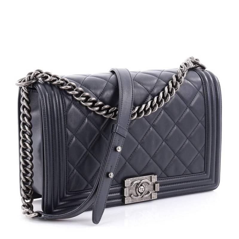 chanel new medium quilted boy flap bag