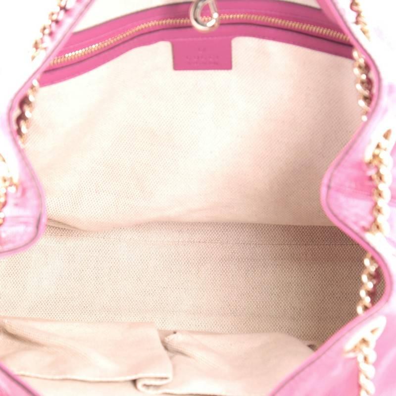 Gucci Soho Shoulder Bag Chain Strap Patent Medium 1