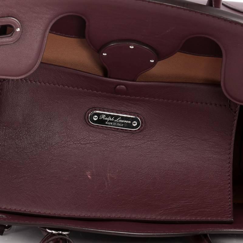 Ralph Lauren Collection Soft Ricky Handbag Leather 33 1