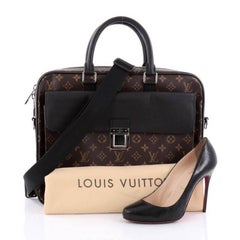 Louis Vuitton Model: Soft Briefcase Macassar Monogram Canvas