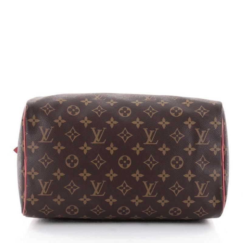Louis Vuitton Speedy Handbag Limited Edition Totem Monogram Canvas 30 1