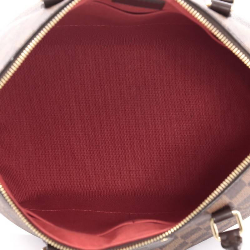 Black Louis Vuitton Siena Handbag Damier MM
