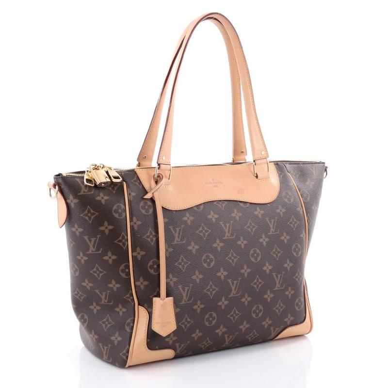 Black Louis Vuitton Estrela NM Handbag Monogram Canvas