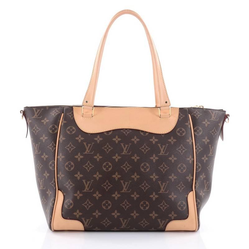 Louis Vuitton Estrela NM Handbag Monogram Canvas In Good Condition In NY, NY