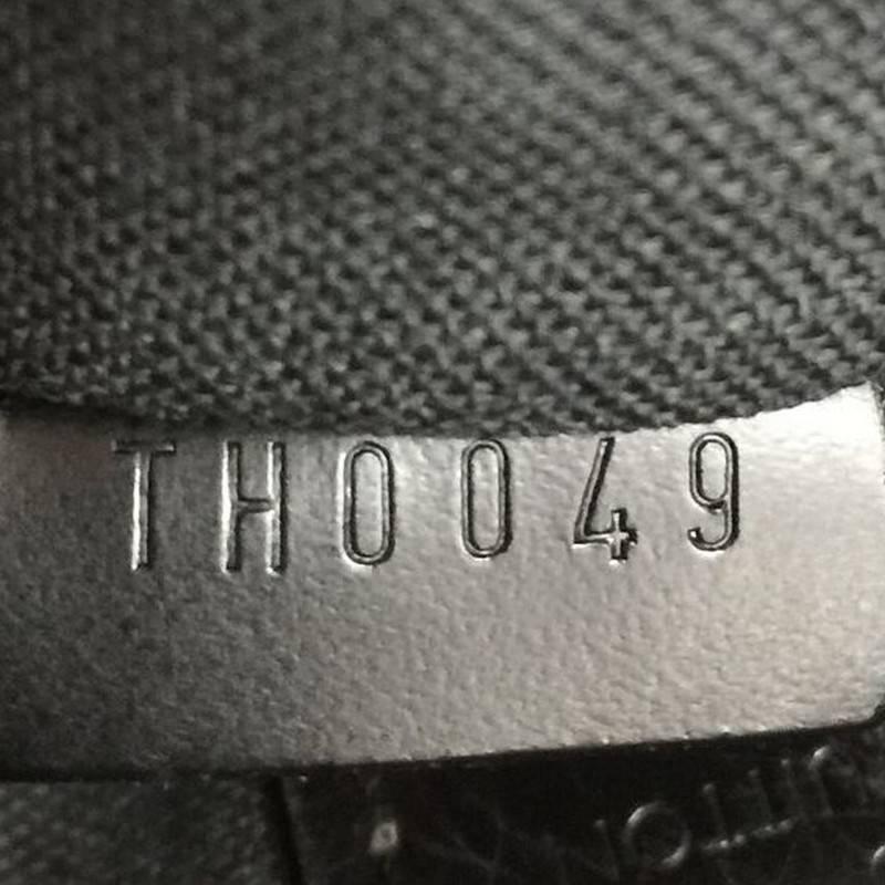 Louis Vuitton Rem Bag Damier Graphite In Good Condition In NY, NY