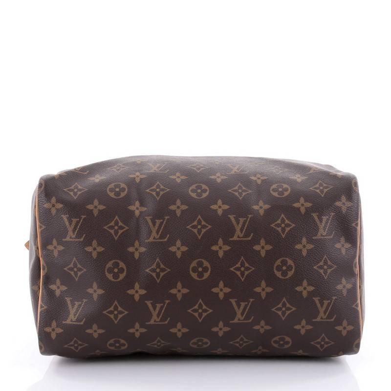 Louis Vuitton Speedy Handbag Monogram Canvas 30 1