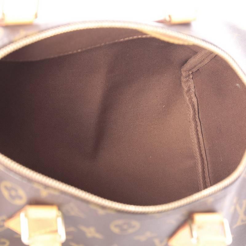 Louis Vuitton Speedy Handbag Monogram Canvas 30 3