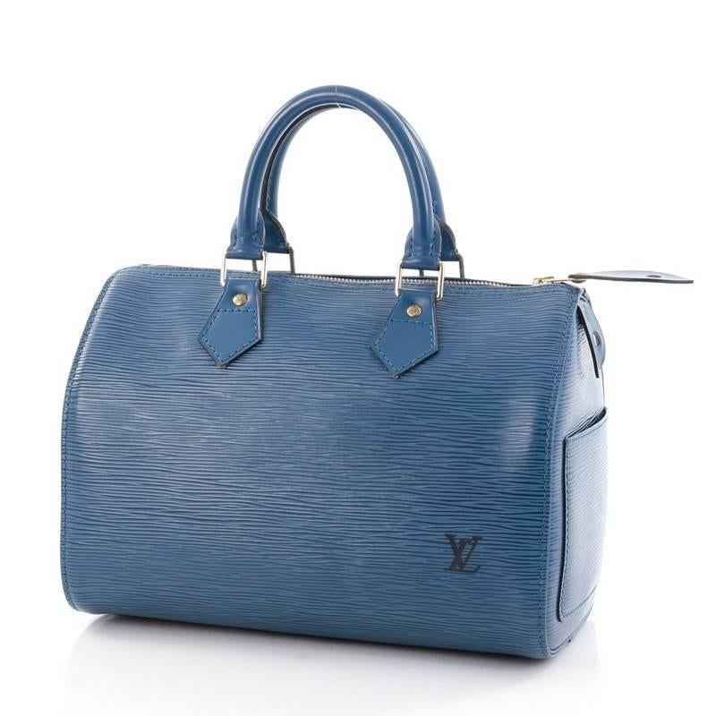 Louis Vuitton Speedy Handbag Epi Leather 25 In Good Condition In NY, NY