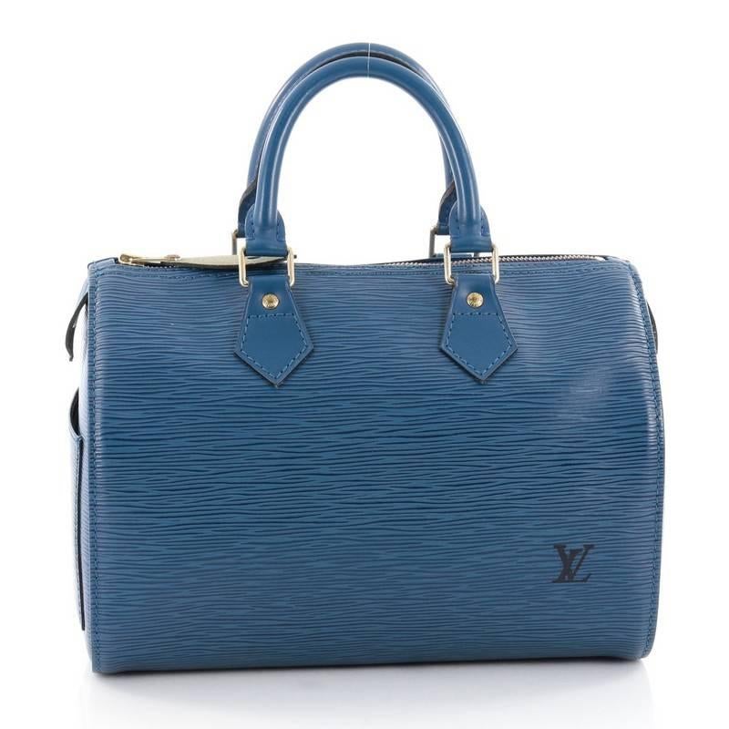 Women's or Men's Louis Vuitton Speedy Handbag Epi Leather 25