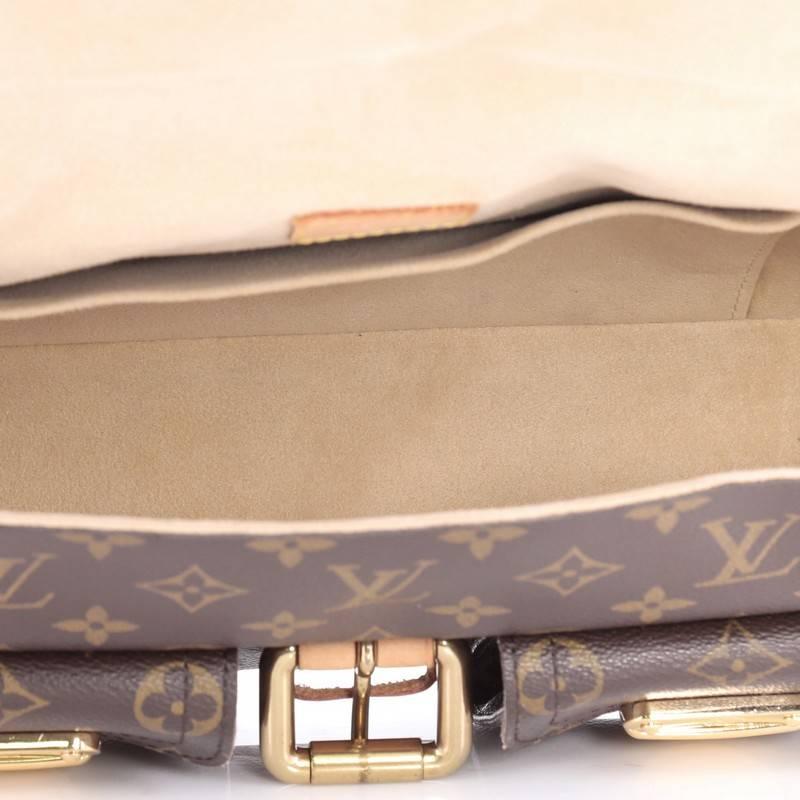 Louis Vuitton Hudson Handbag Monogram Canvas PM 3