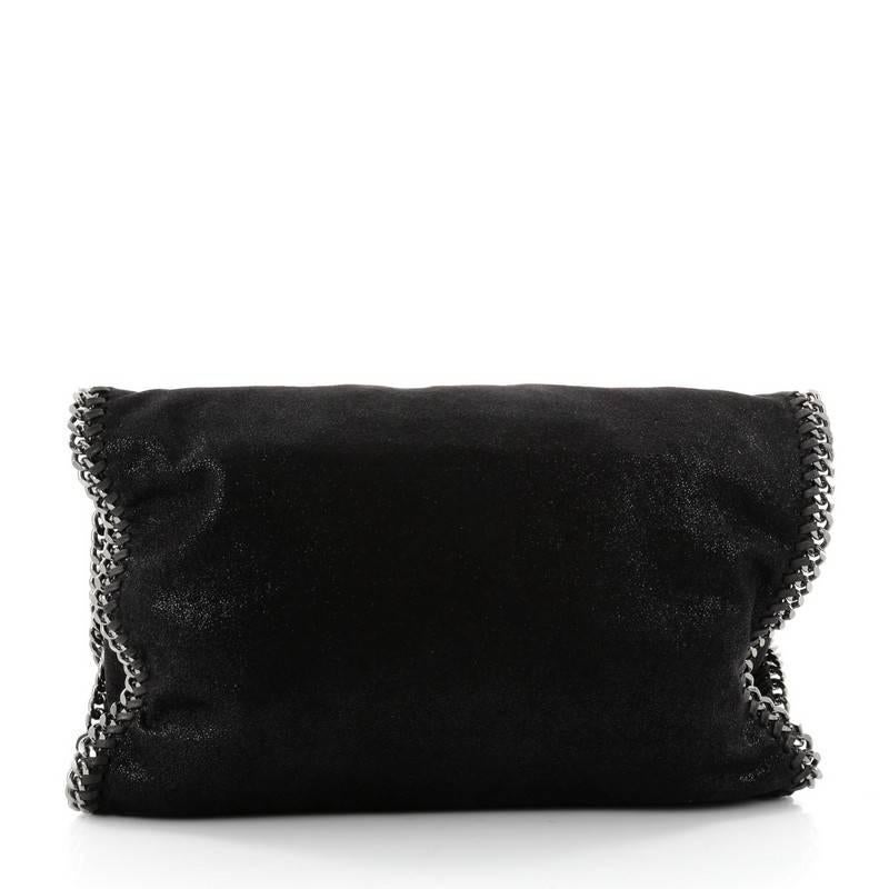 Stella McCartney Falabella Fold Over Bag Shaggy Deer In Good Condition In NY, NY