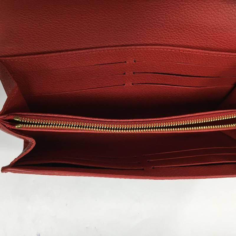 Louis Vuitton Sarah Wallet NM Monogram Empreinte Leather 2