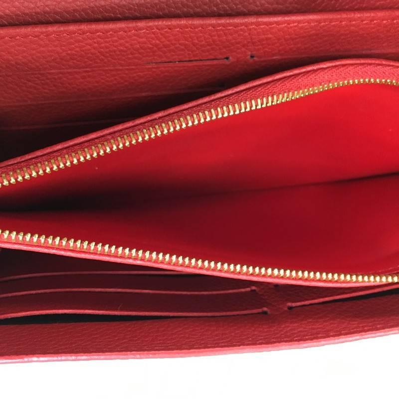 Louis Vuitton Sarah Wallet NM Monogram Empreinte Leather 3