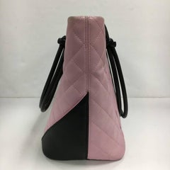 Chanel Cambon Tote Quilted Leather Large