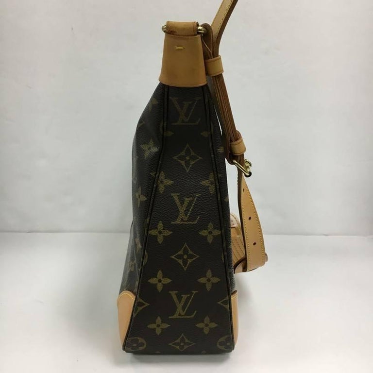 LOUIS VUITTON Monogram BOULOGNE 30 Shoulder Bag Satchel Handbag Purse  Vintage For Sale at 1stDibs