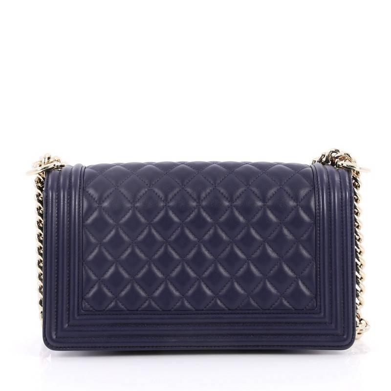 chanel quilted lambskin flap bag