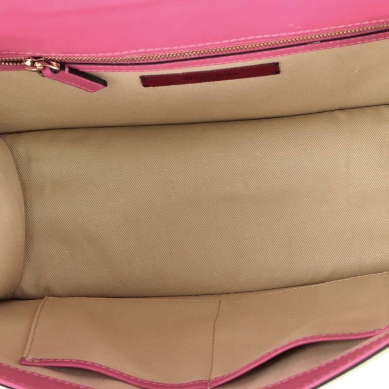 Valentino Glam Lock Shoulder Bag Leather Large 4