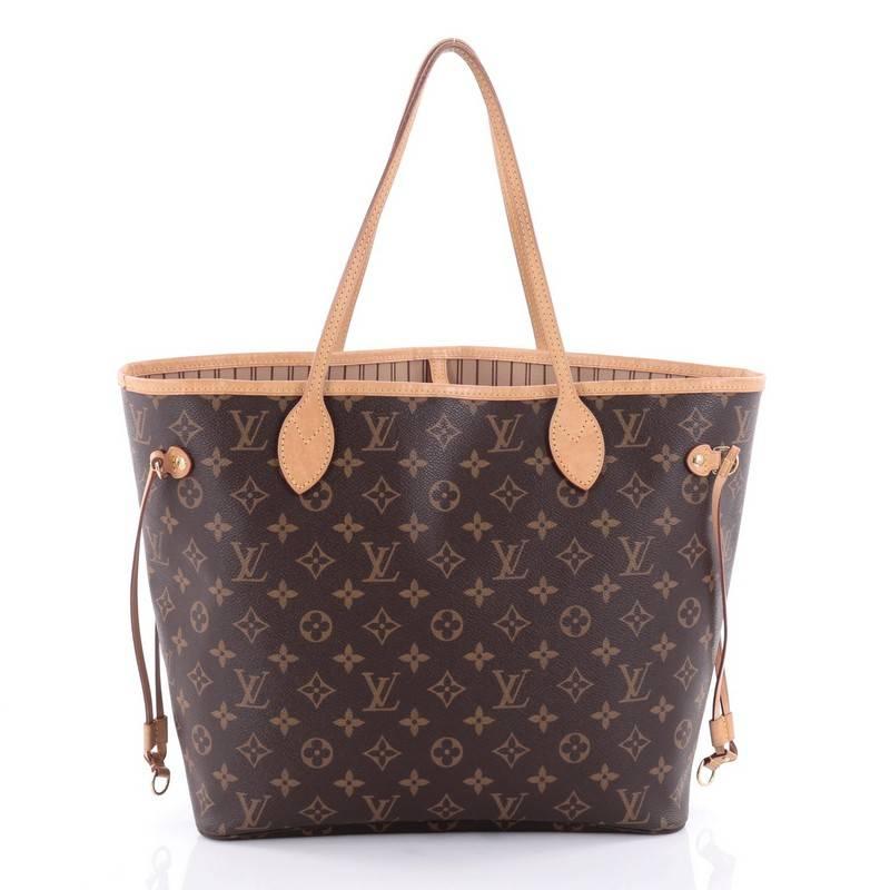 Louis Vuitton Neverfull NM Tote Monogram Canvas MM  In Good Condition In NY, NY