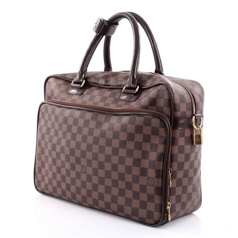 Black Louis Vuitton Icare Laptop Bag Damier