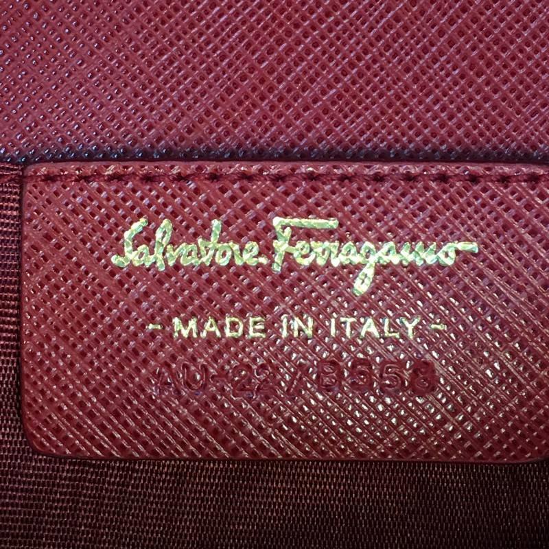 Salvatore Ferragamo Ginny Crossbody Bag Saffiano Leather Small 2