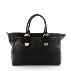 Gucci Signoria Tote Leather with Guccissima Detail Large 