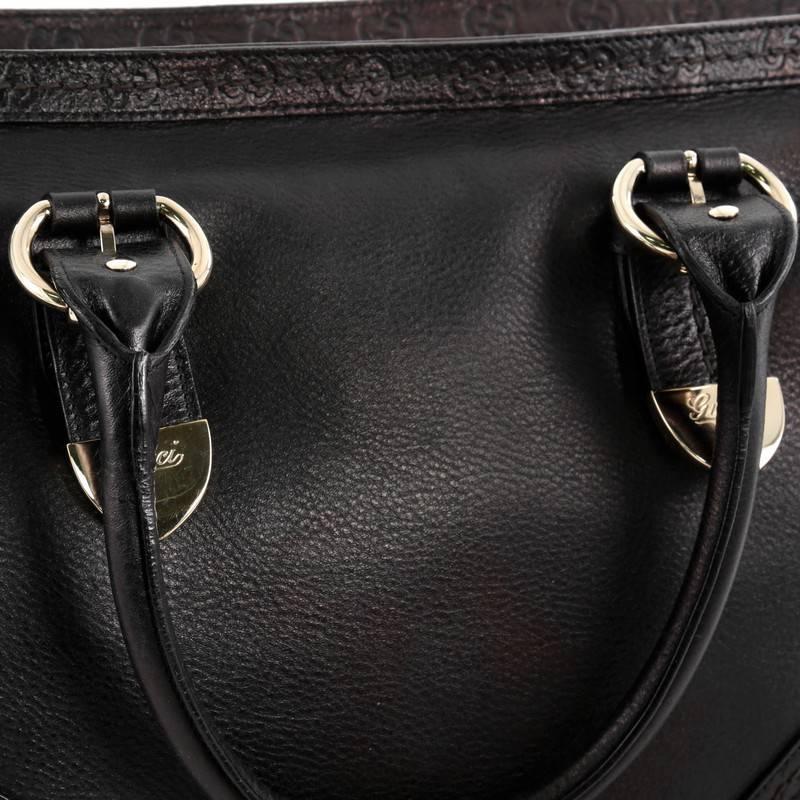 Gucci Signoria Tote Leather with Guccissima Detail Large 2