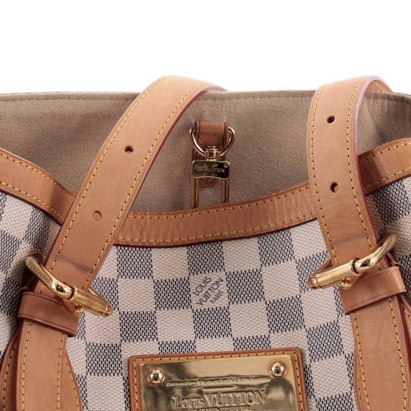 Louis Vuitton Hampstead Handbag Damier MM 2