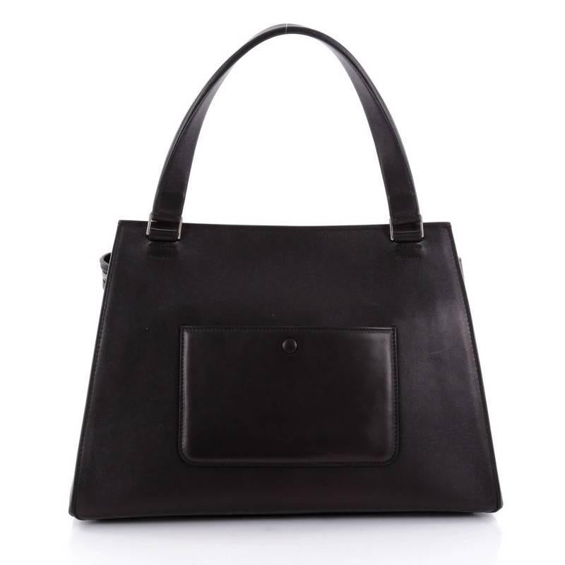 Celine Edge Bag Leather Large  In Good Condition In NY, NY