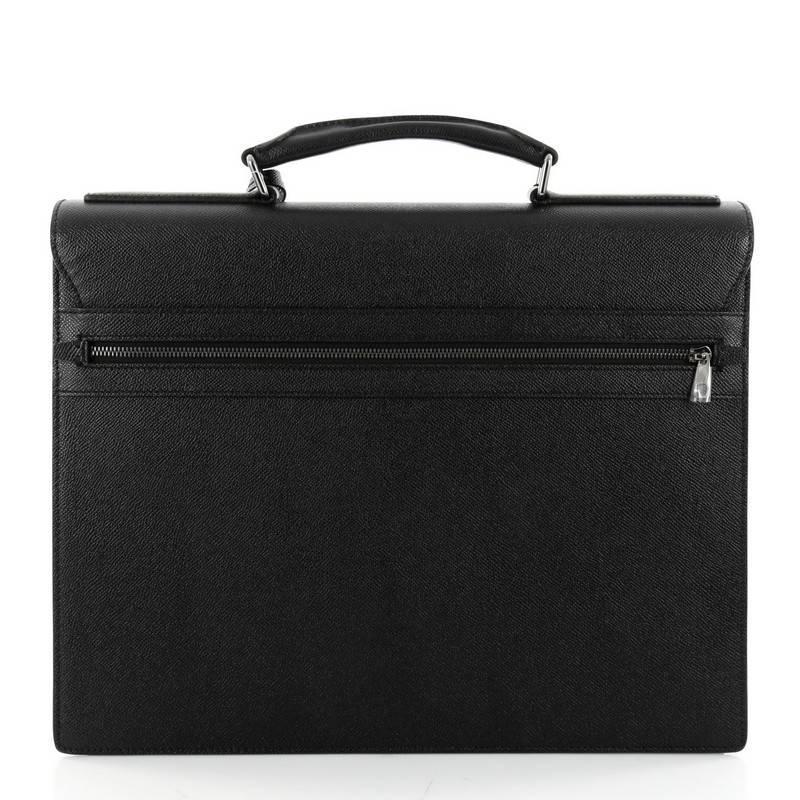 Dolce & Gabbana Dauphine Briefcase Leather In Good Condition In NY, NY
