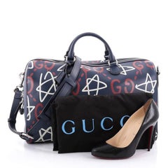 Gucci Convertible Duffle Bag GucciGhost Leather