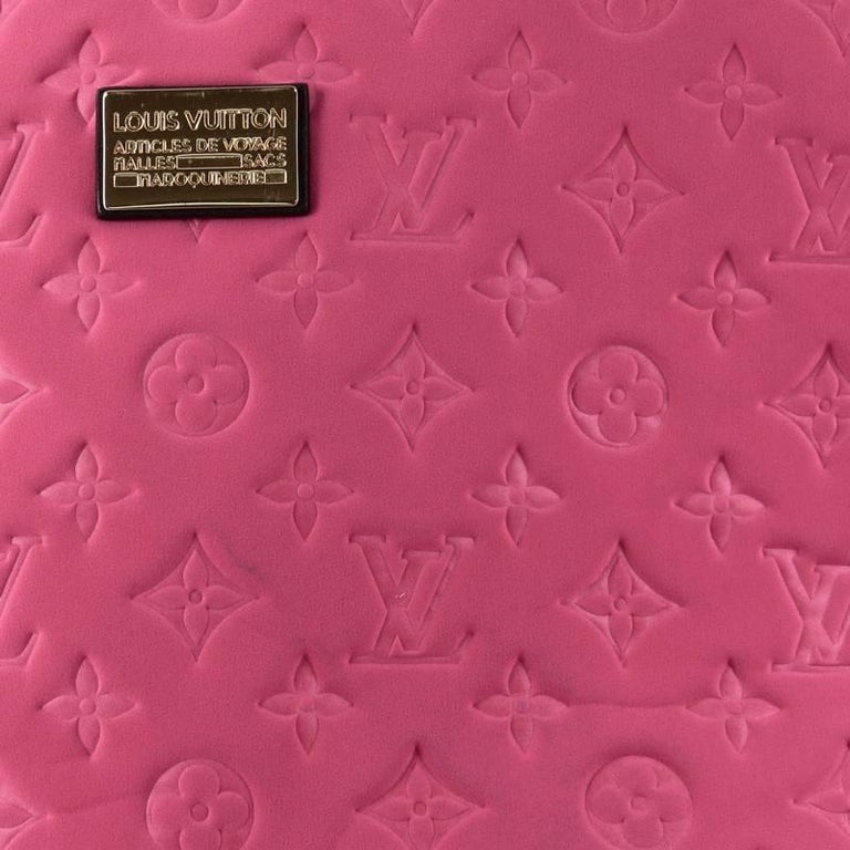 Louis Vuitton Scuba Tote Monogram Embossed Neoprene MM