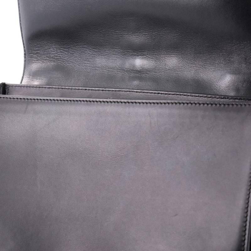 Women's Celine Trapeze Handbag Crocodile and Leather Medium