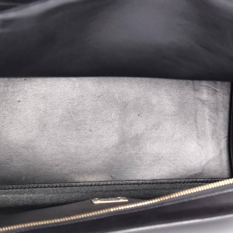 Celine Trapeze Handbag Crocodile and Leather Medium 1
