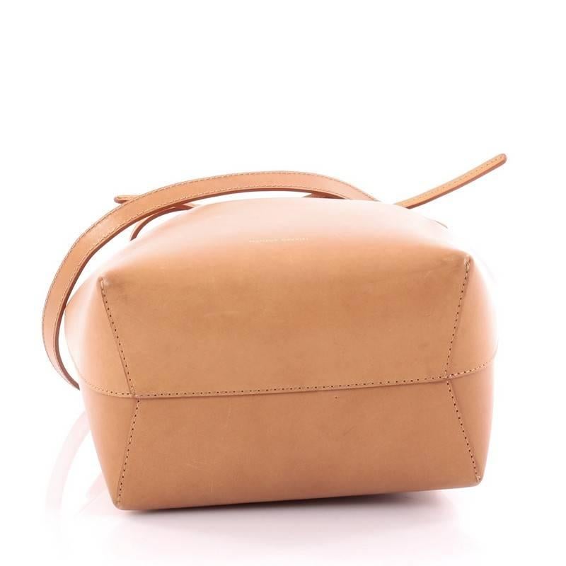 Women's Mansur Gavriel Bucket Bag Leather Mini