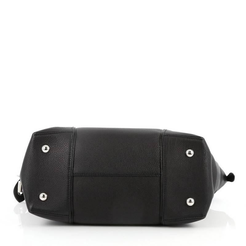 Women's Louis Vuitton Soft Lockit Handbag Leather MM