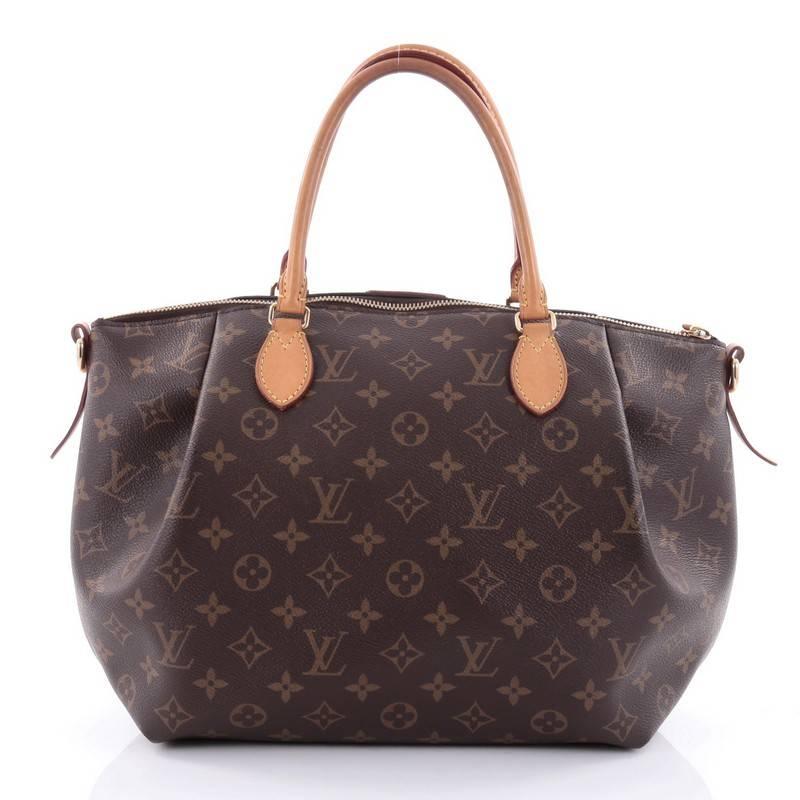 Louis Vuitton Turenne Handbag Monogram Canvas MM In Good Condition In NY, NY