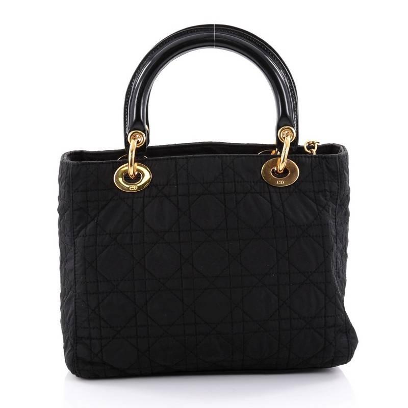 lady dior nylon bag