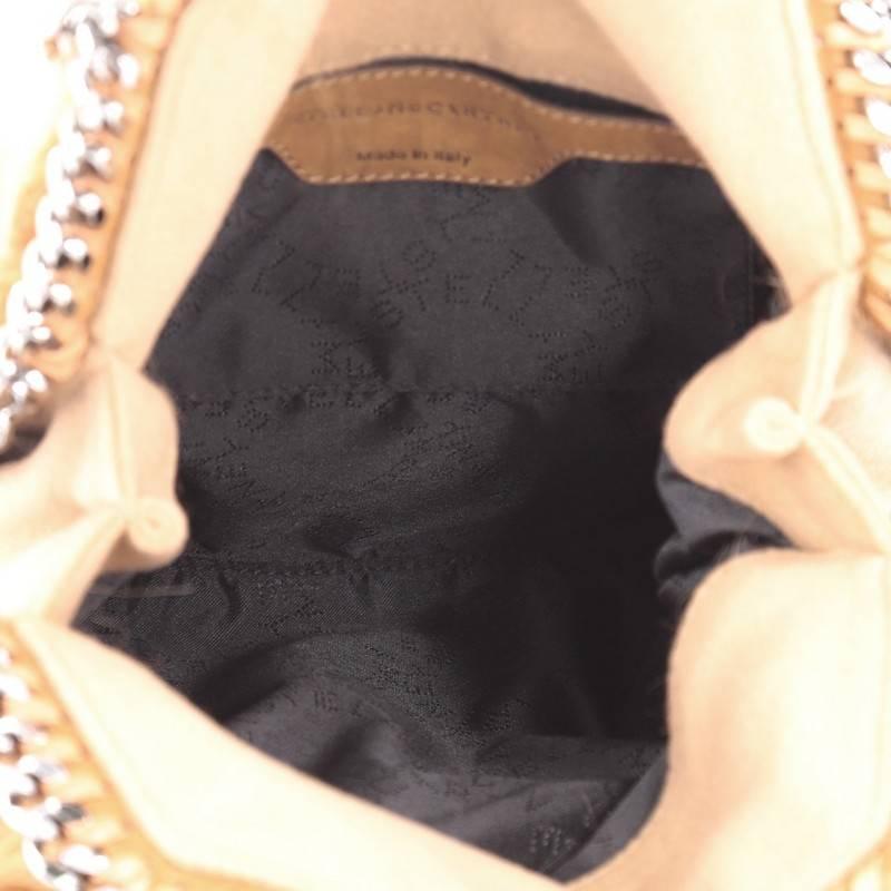Stella McCartney Falabella Fold Over Crossbody Bag Faux Fur Mini 1