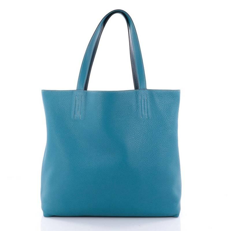 Hermes Double Sens Tote Clemence 45 2
