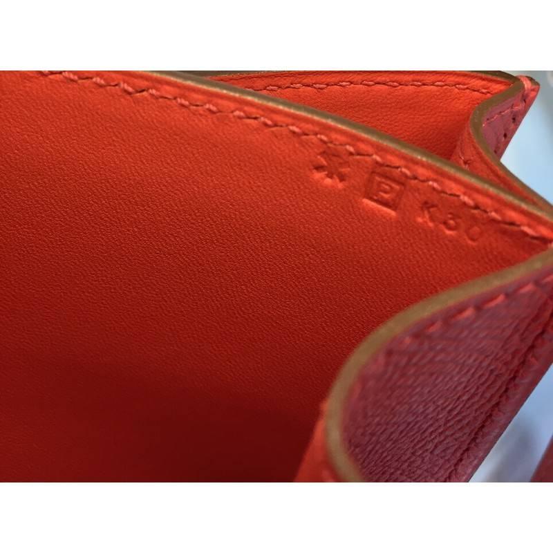 Hermes Constance Elan Handbag Epsom 25 4