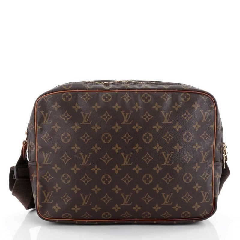 Louis Vuitton Reporter Bag Monogram Canvas GM In Good Condition In NY, NY