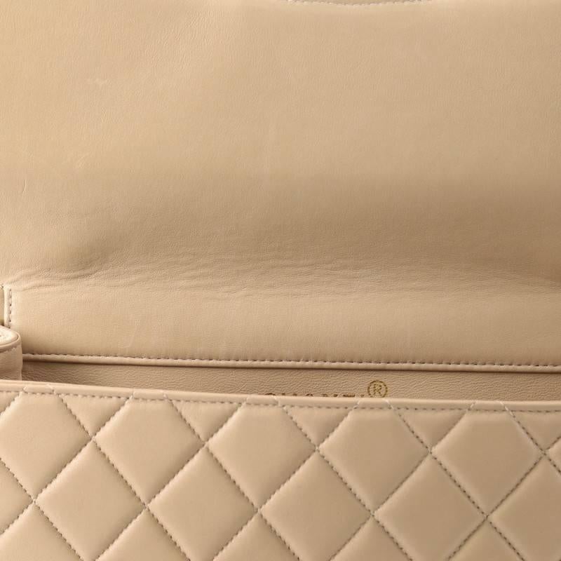 Chanel Vintage Double Sided Flap Bag Quilted Lambskin Small  1
