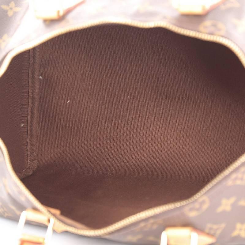 Louis Vuitton Speedy Handbag Monogram Canvas 35 4