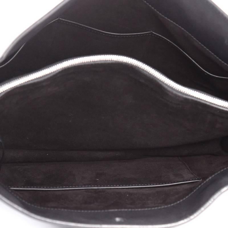 Black Celine New Shoulder Bag Smooth Calfskin Large